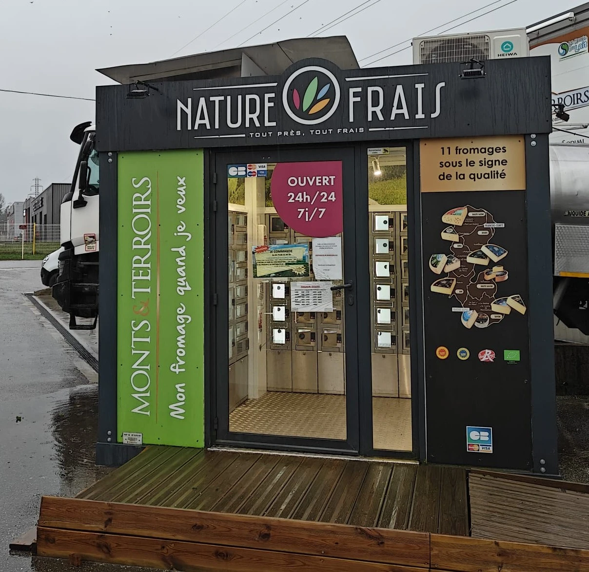 Les casiers de Monts & Terroir ont été convertis à notre logiciel de gestion