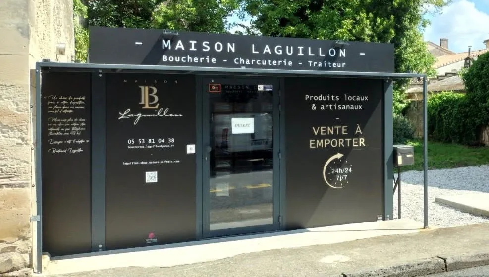 Conversion de la boucherie Laguillon.