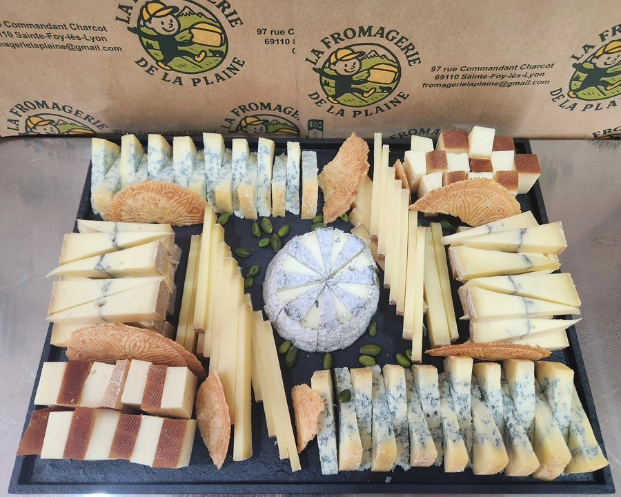 Assortiment de fromages - Fromagerie de la Plaine