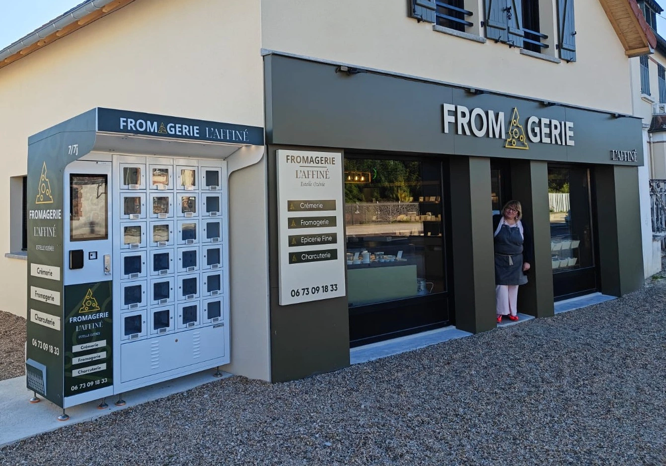 Comment une fromagerie située près de Toyes a-t-elle réussi à vendre des fromages 24h/24 et 7j/7 ? Découvrez comment nous avons fourni une solution sur mesure.