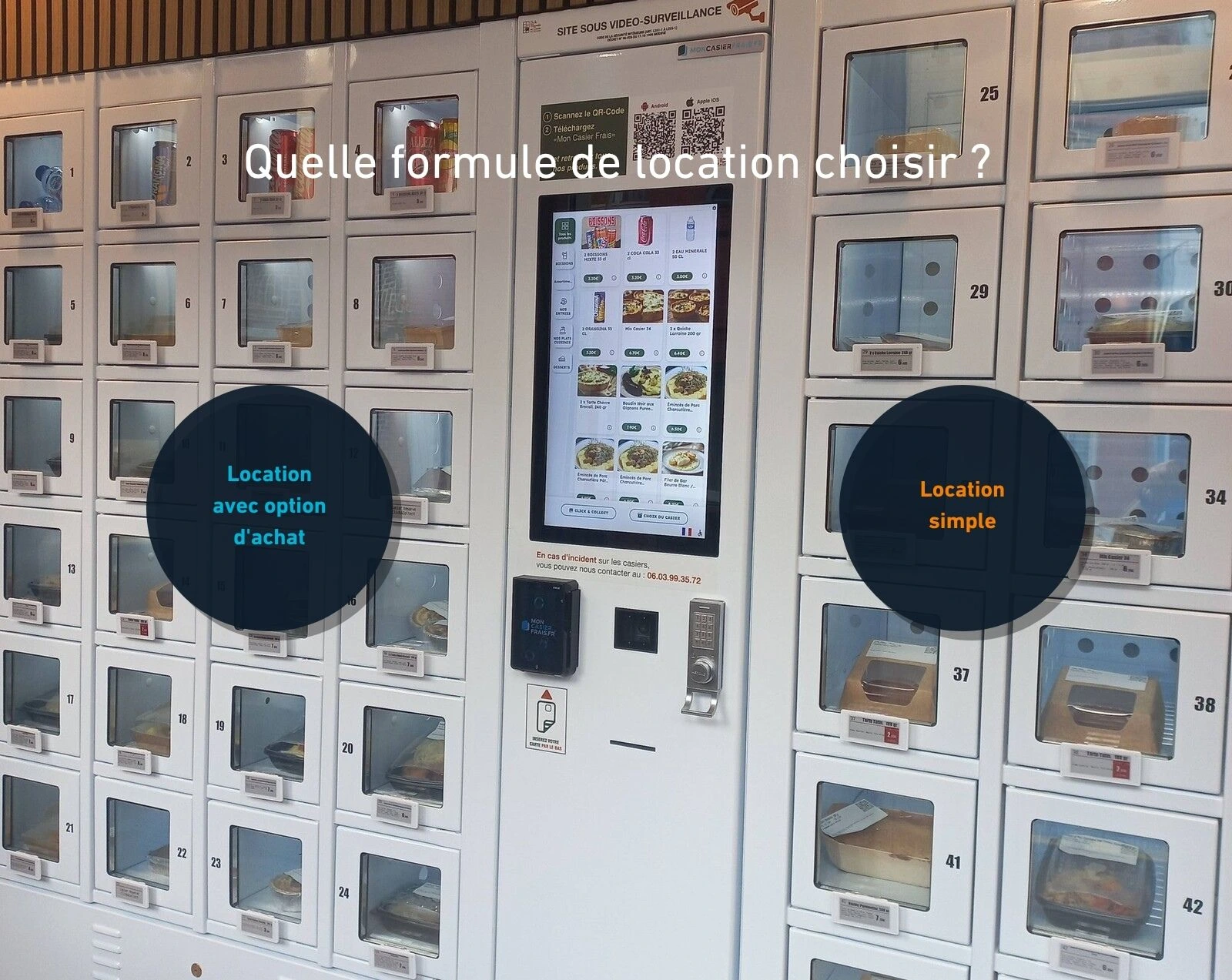 Location courte durée ou LOA ? Découvrez quelle formule de location de distributeur automatique réfrigéré correspond à votre projet et à vos objectifs.