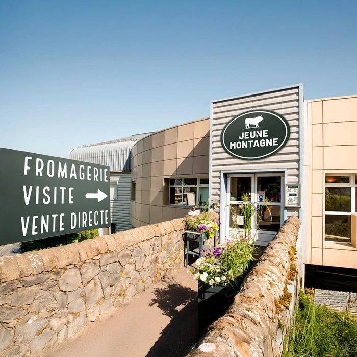 Magasin de la fromagerie Jeune Montagne, à Laguiole