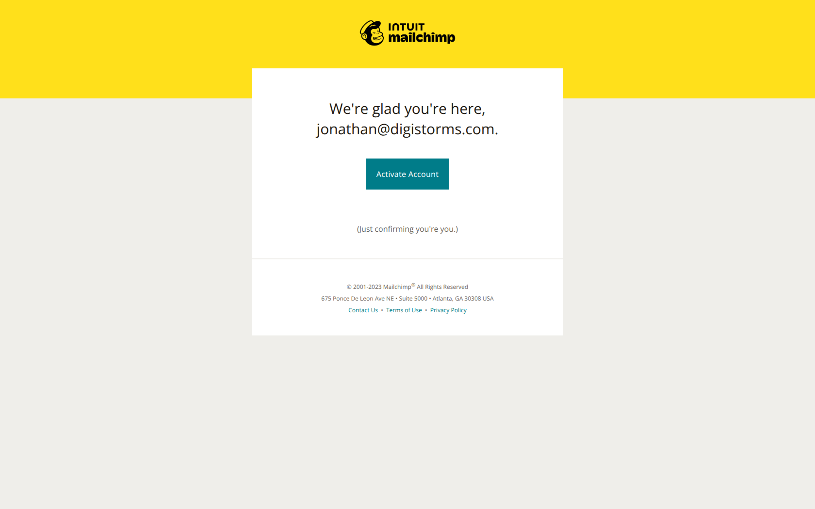 from MailChimp