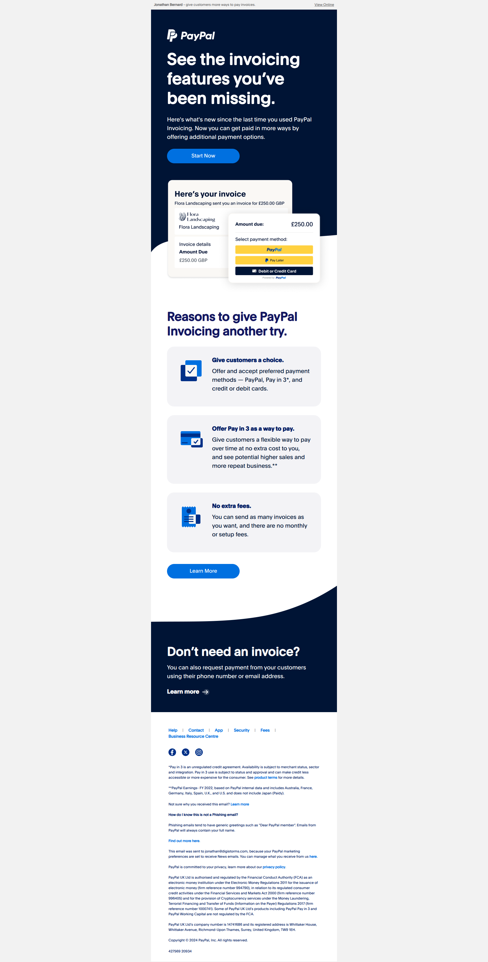 from Paypal