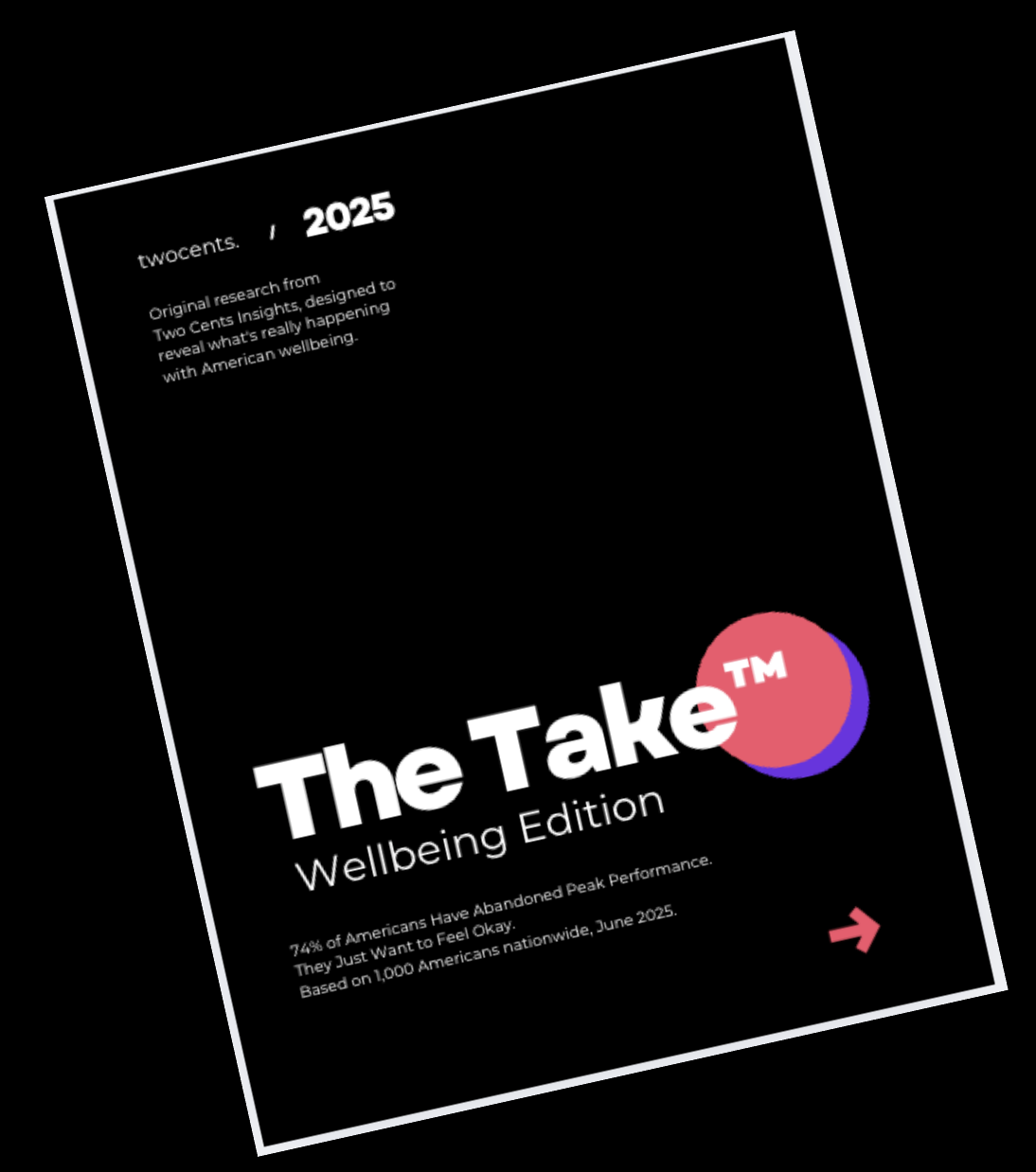 the cover page of The Take: Wellbeing Edition
