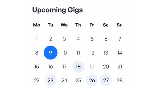 upcoming freelance jobs