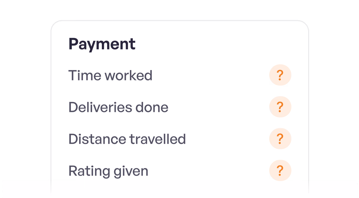 payment lack of transparency