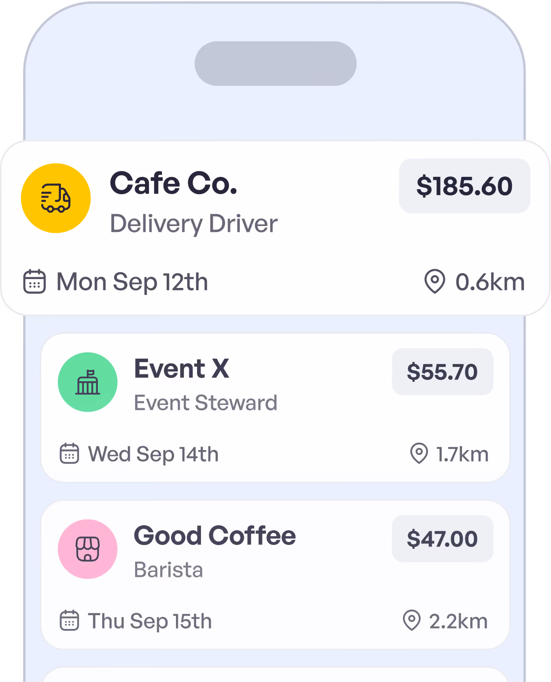 get Gigable app for freelancers