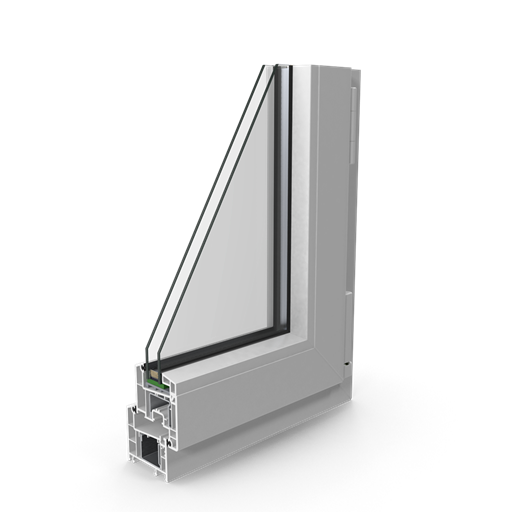 Fenster im Querschnitt