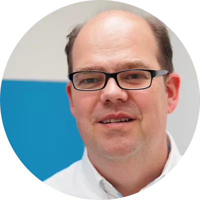 Man smiling at camera