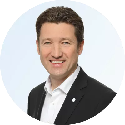 Man smiling at camera