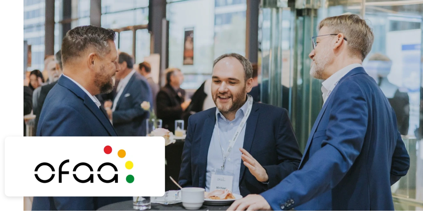 Dr. Michael Faath auf ofaa Event