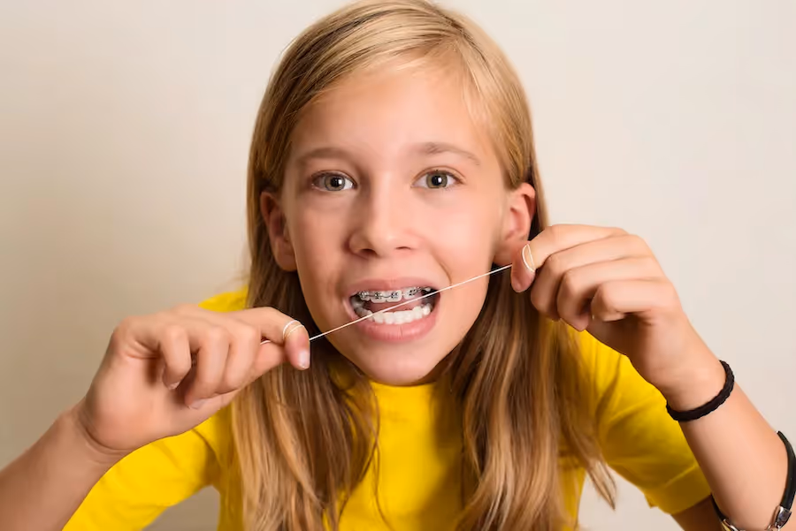 How to Floss with Braces