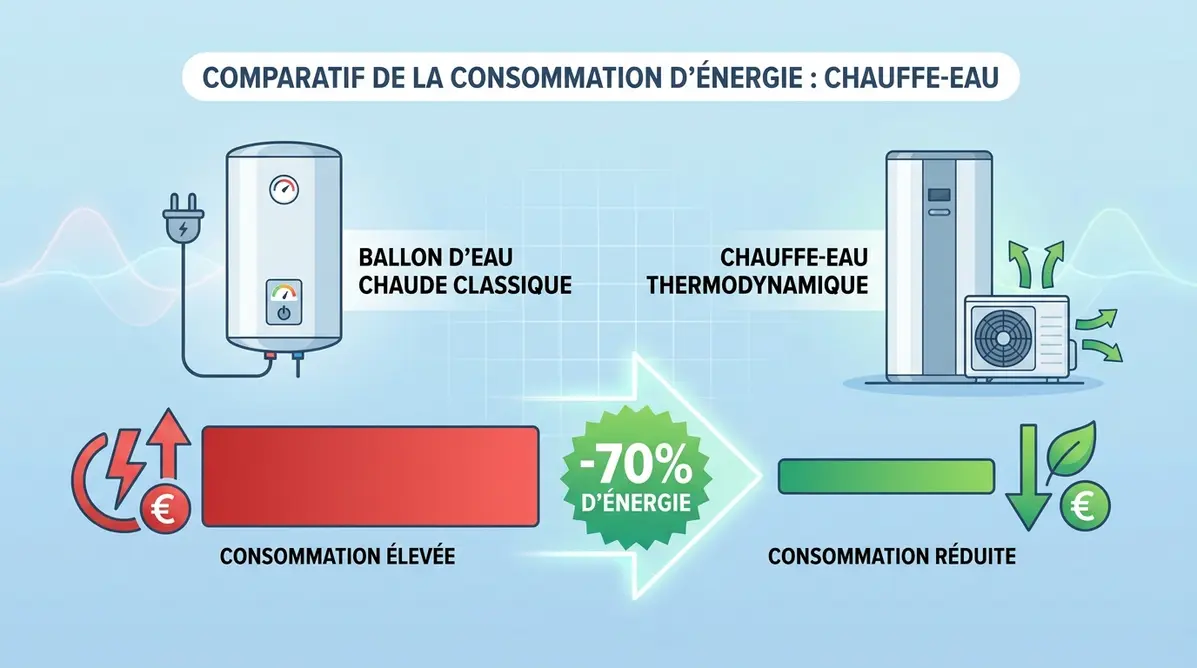 Schéma prix d un chauffe eau thermodynamique
