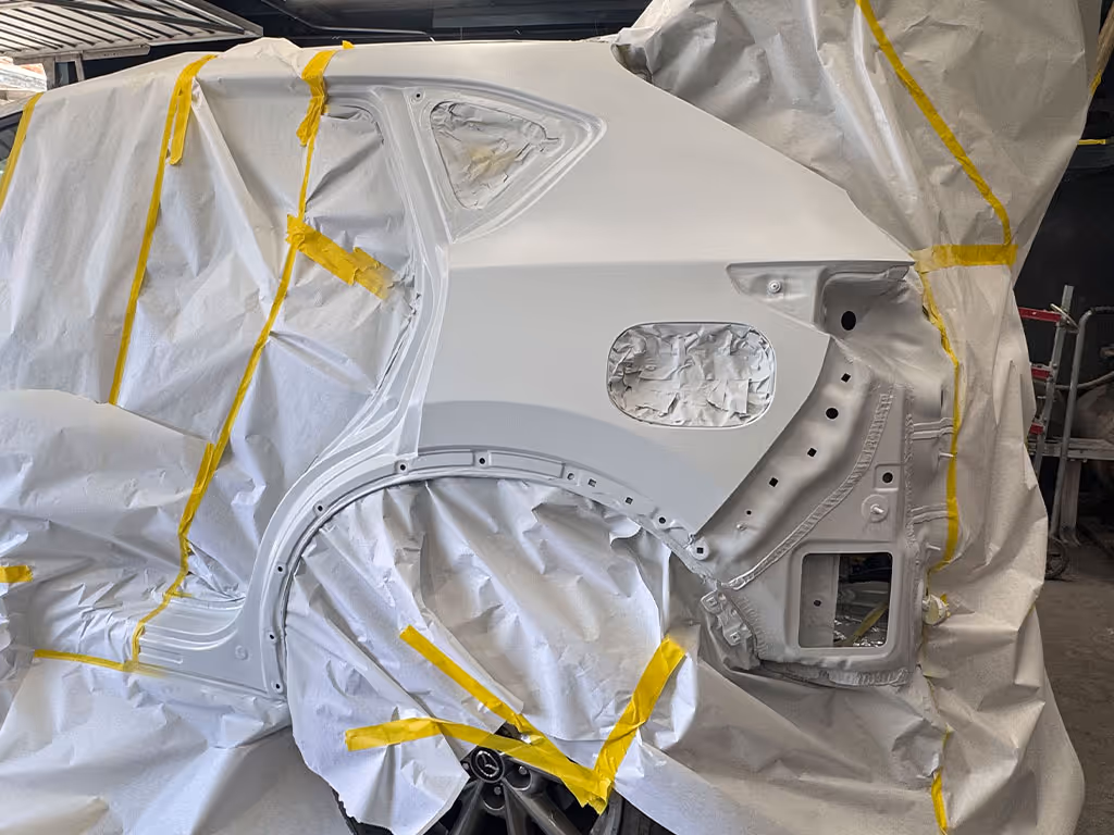 Mazda getting ready for refinish stage