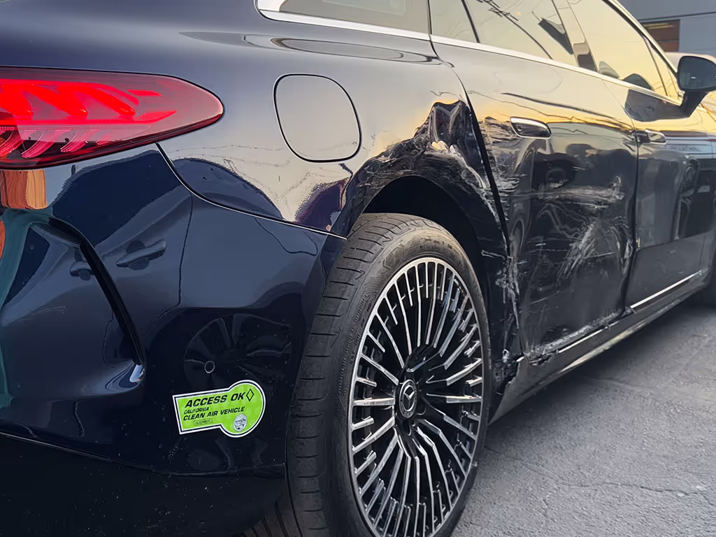 Mercedes-Benz EQS Side Collision Repair
