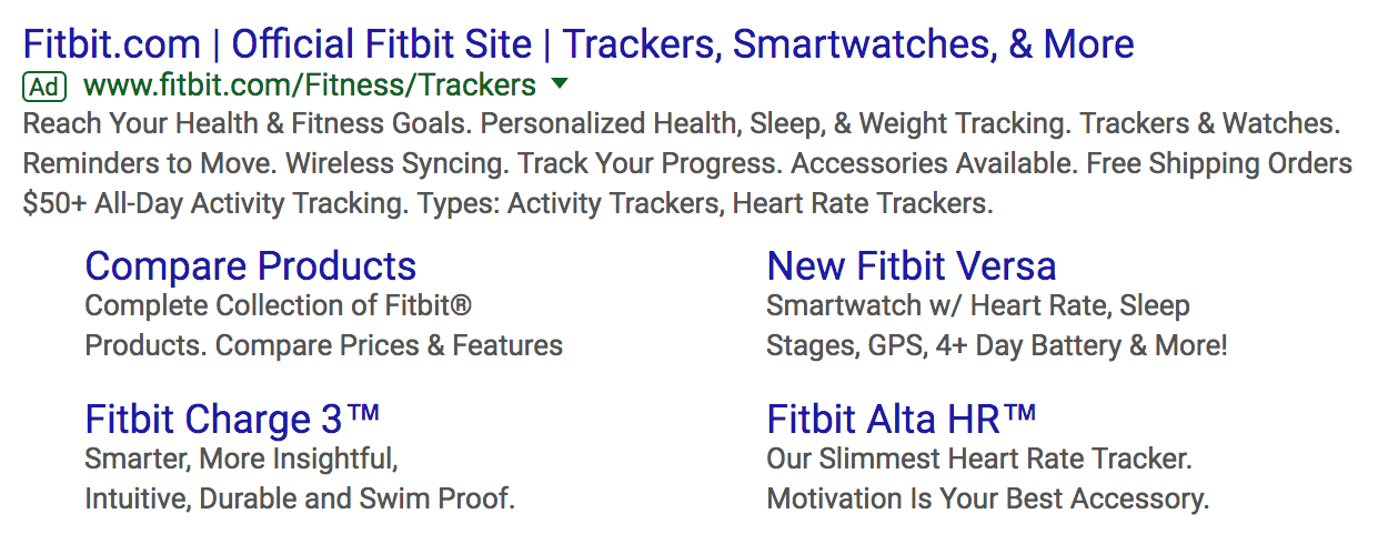 fitbit ad