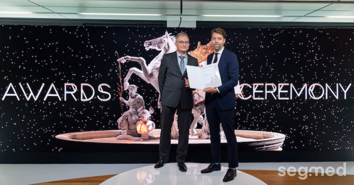 Dr. Martin Willemink received the Best Research Presentation Abstract Award at the ECR 2026