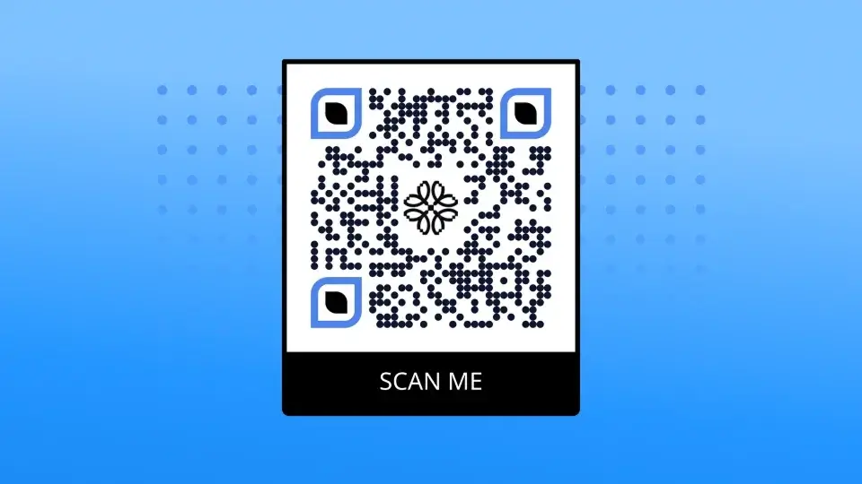 QR Code Image for Company’s Branding to vCard QR Code look distinct.