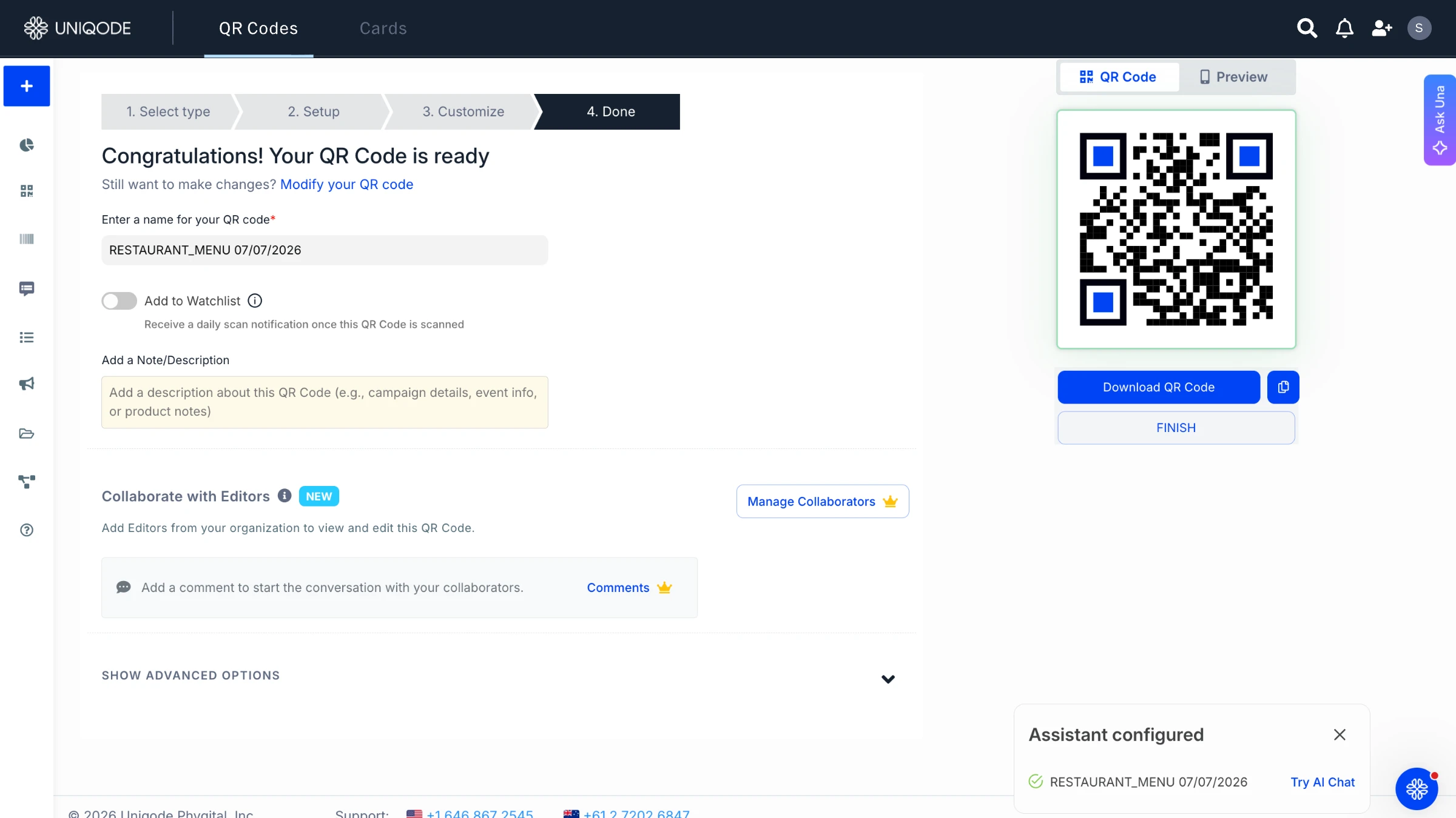 download QR Code