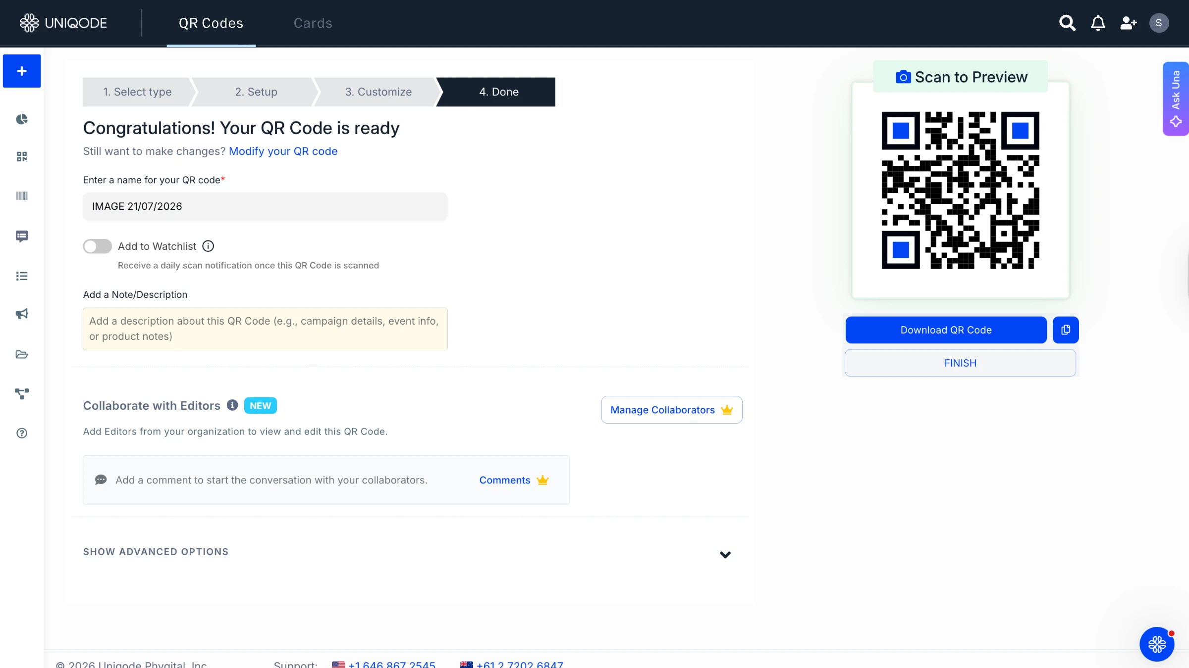 download QR Code
