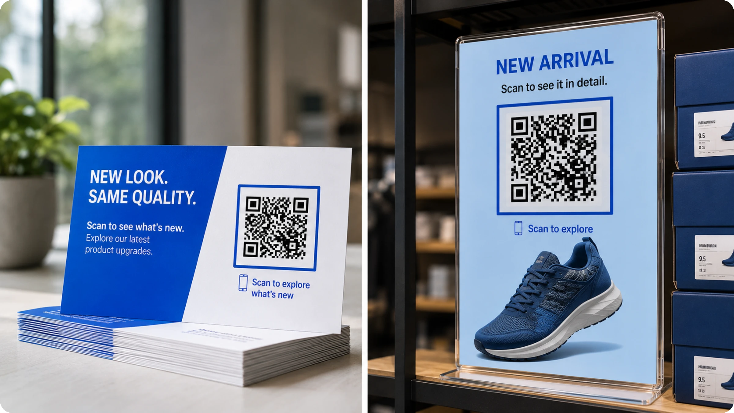 image QR Code in print campaigns