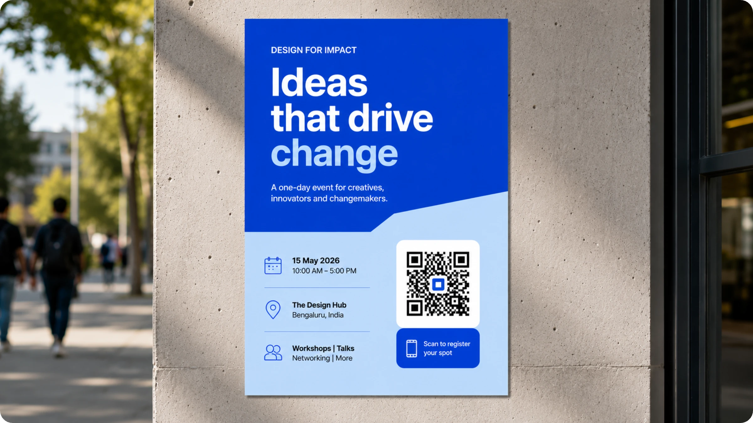 poster QR Code