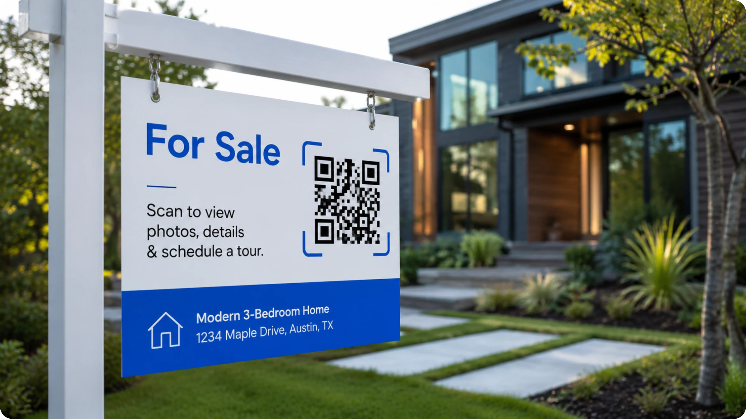 real estate QR Code