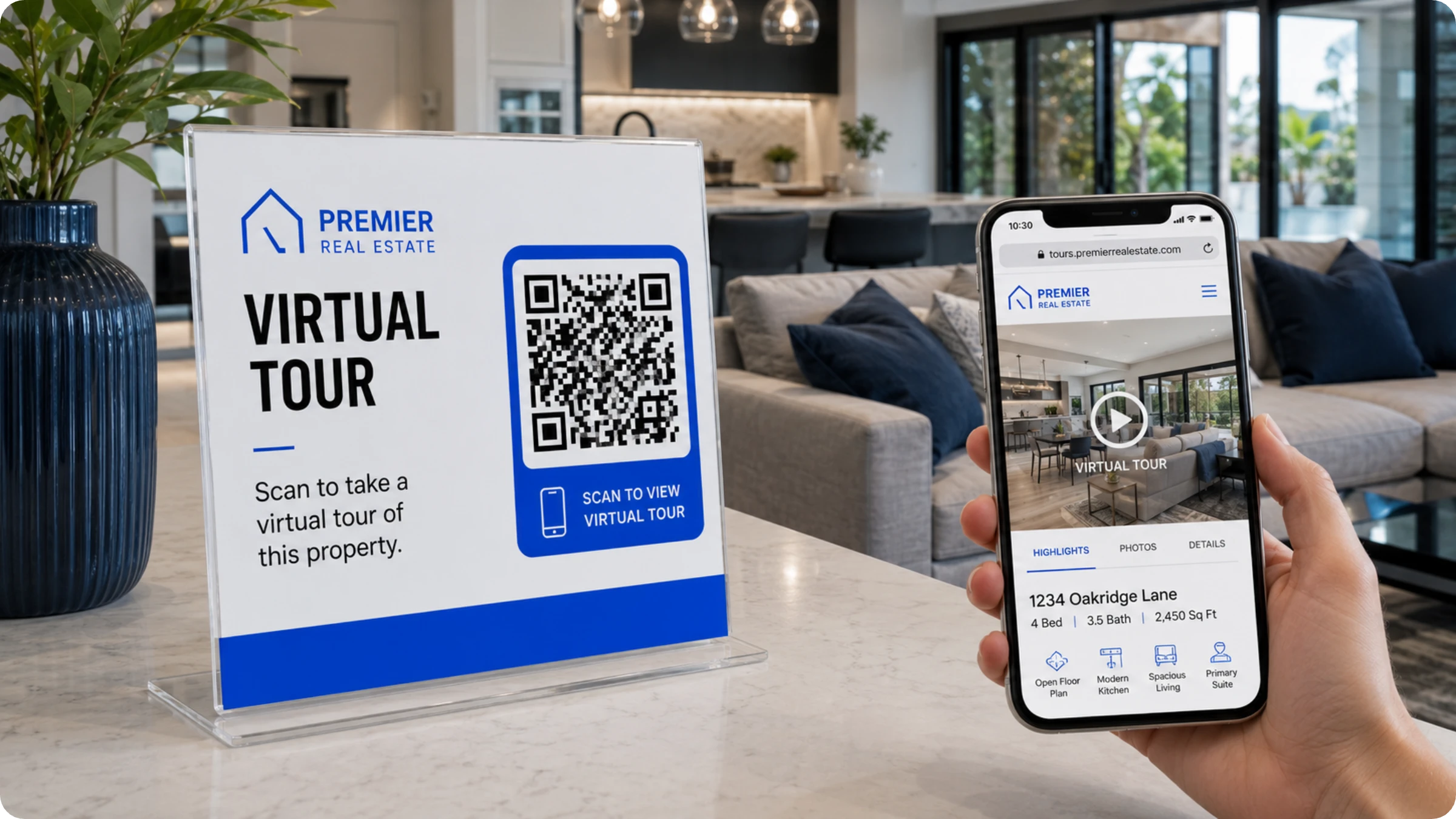 real estate QR Codes for virtual tours