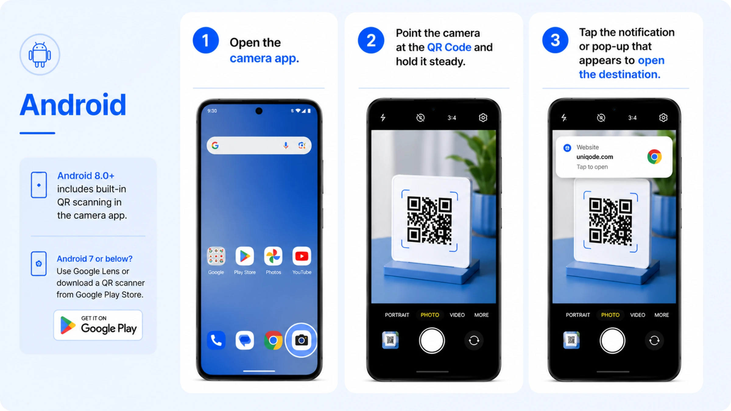 scan a QR Code on Android