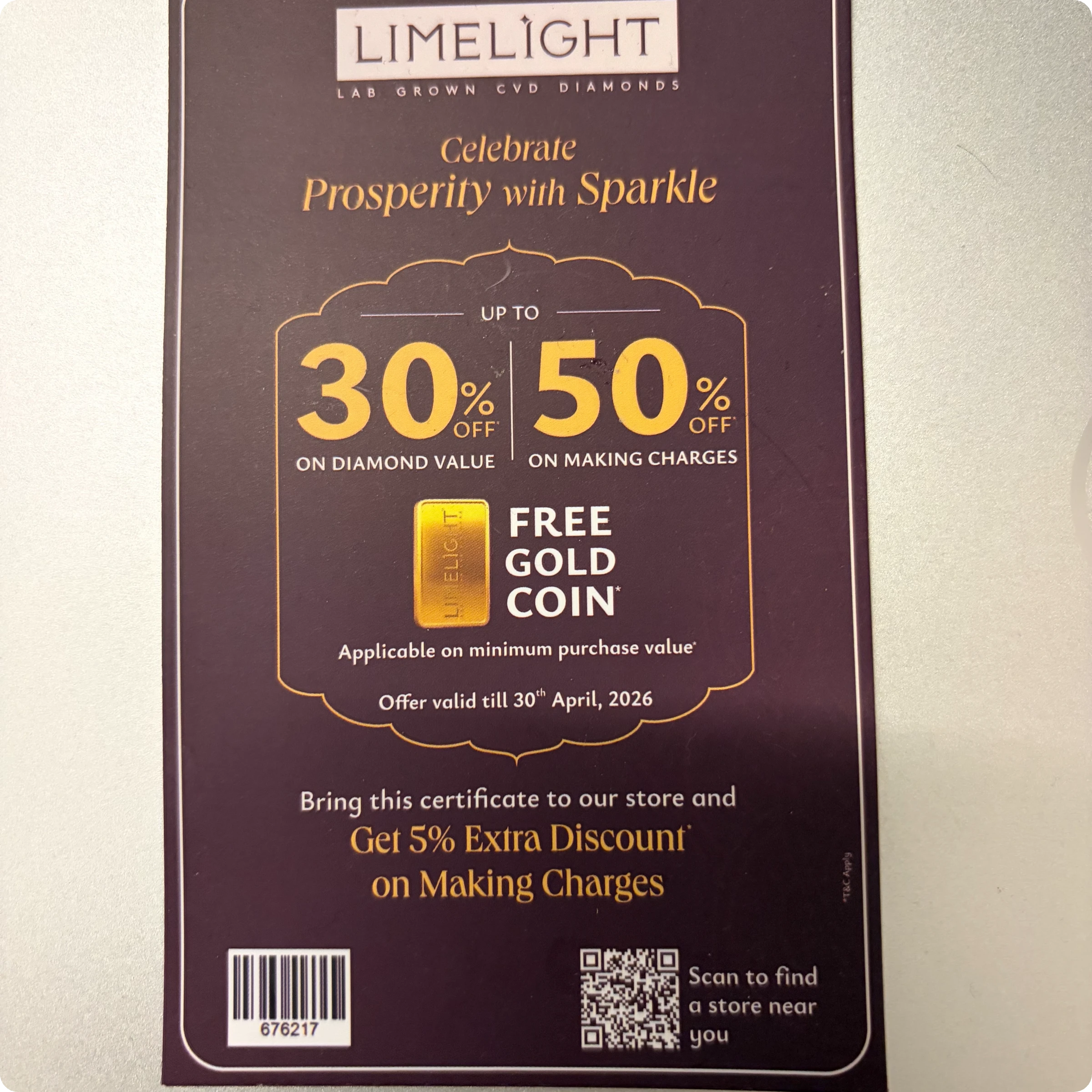 coupon QR Code in retail