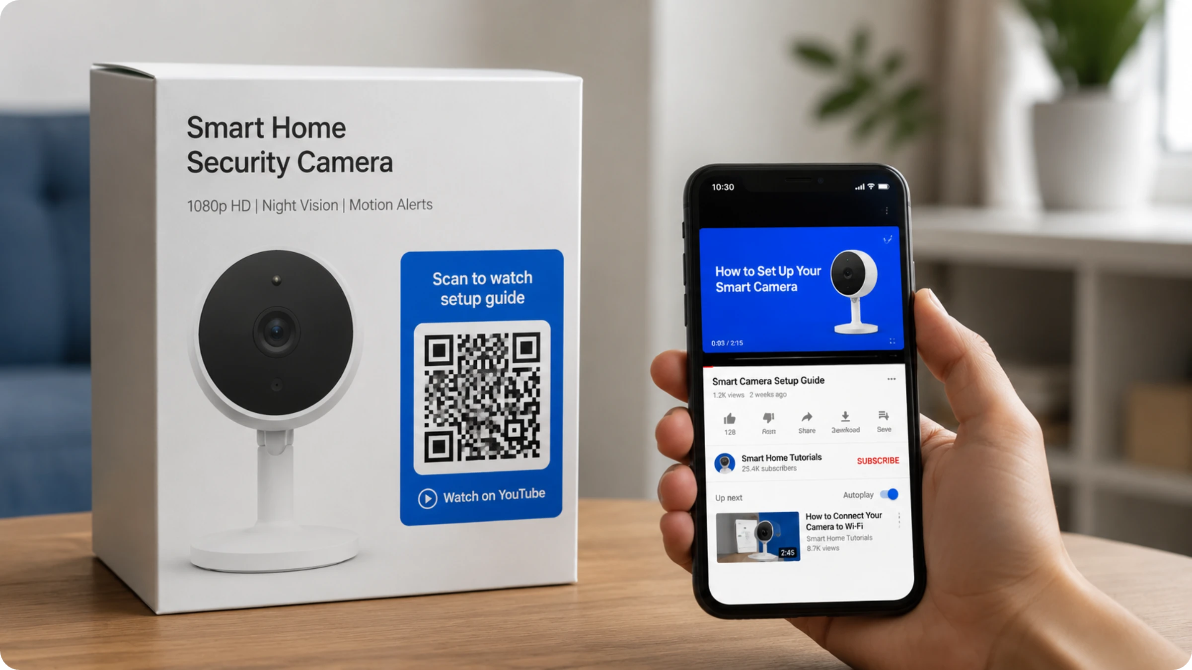 youtube QR Code for channel promotion