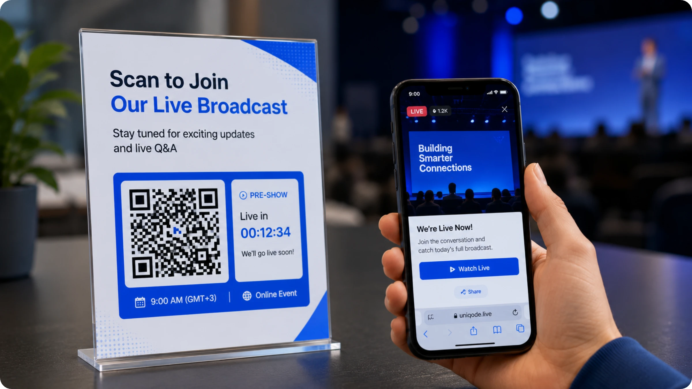 livestream QR Code