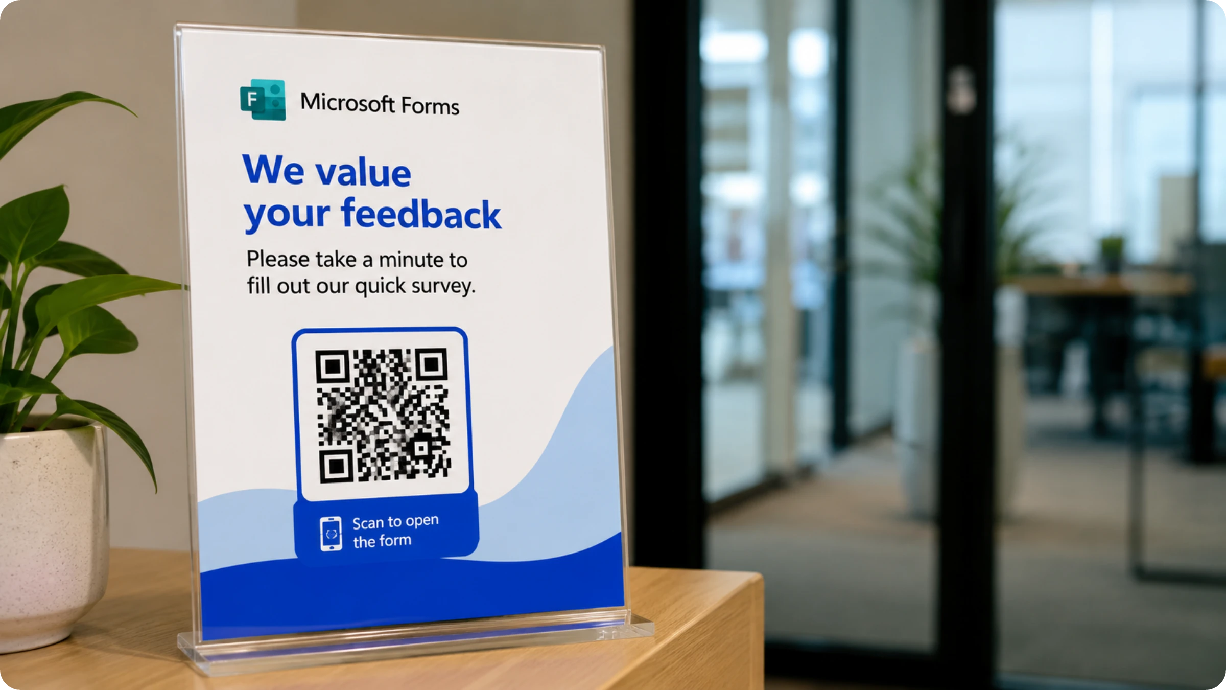 what is a microsoft forms QR Code