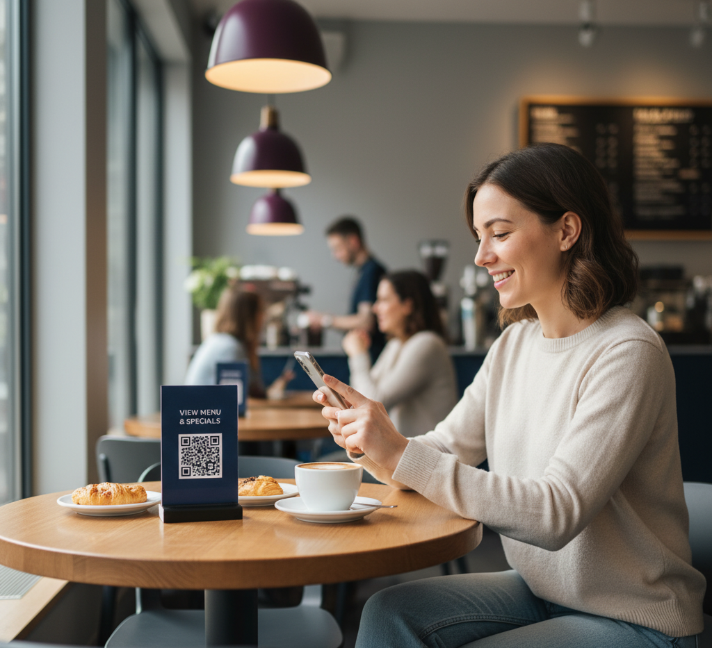 QR Code placement in retail and F&B