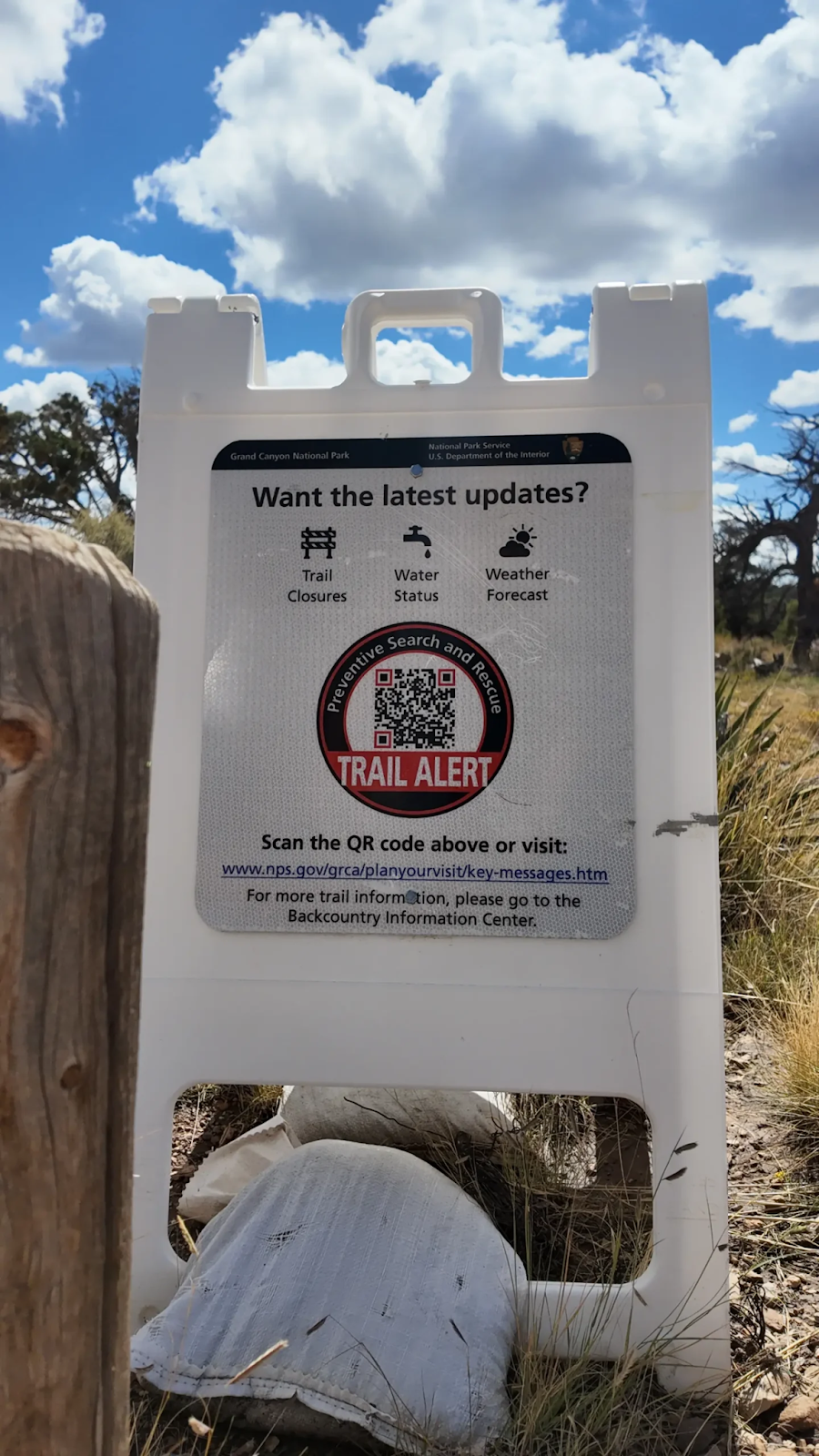 QR Codes at Grand Canyon National Park