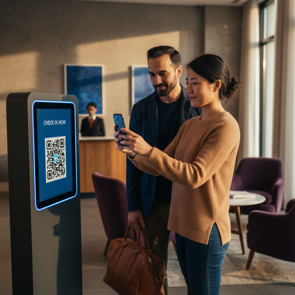 Travel and hospitality brands using QR Code at onboarding