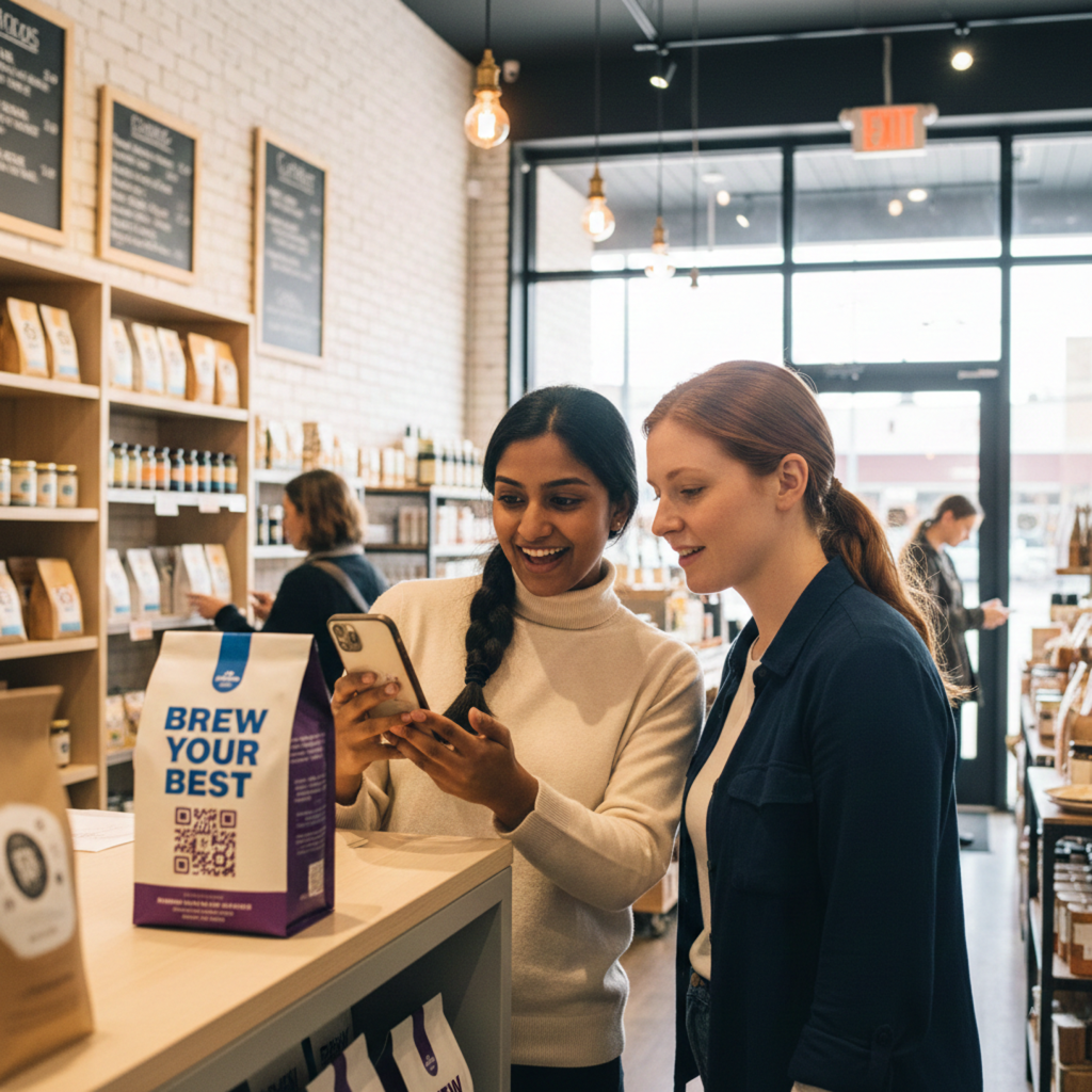 Retail and CPG brands using QR Code at onboarding