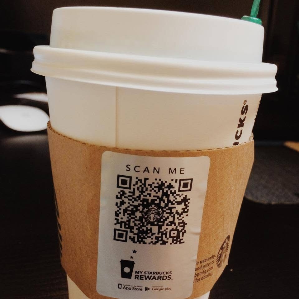 Starbucks uses QR Codes to boost loyalty