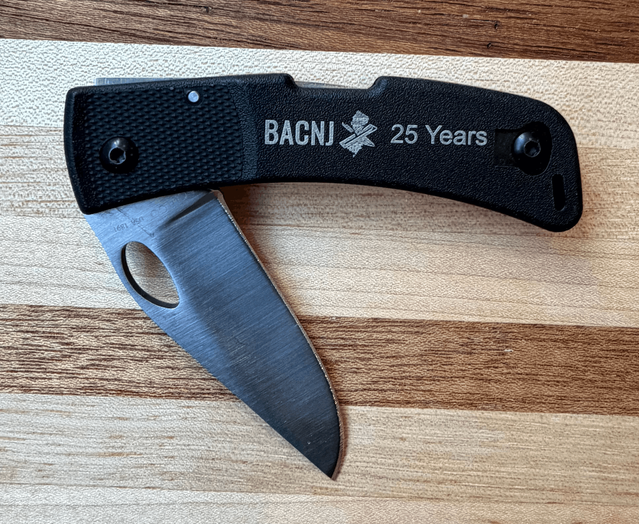Cutco Union Made Knife 25 Year Member