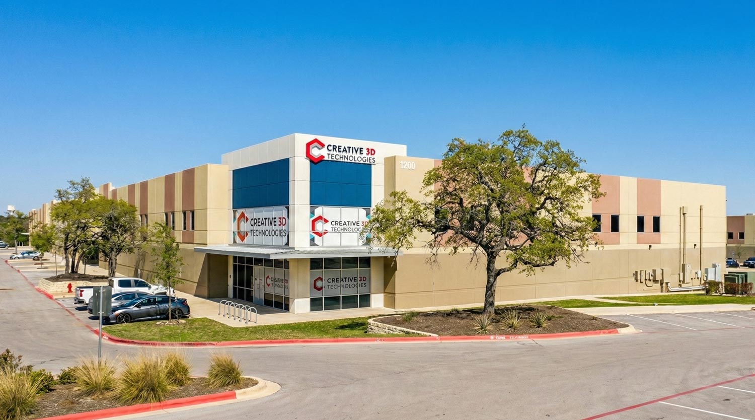 Creative 3D Technologies (C3DT), an advanced manufacturing company developing its modular, all-in-one production systems—dubbed “Factory-in-a-Box”—announced today that it is relocating its headquarters and expanding its manufacturing operations to a new 18,000-square-foot facility in Cedar Park, Texas.
