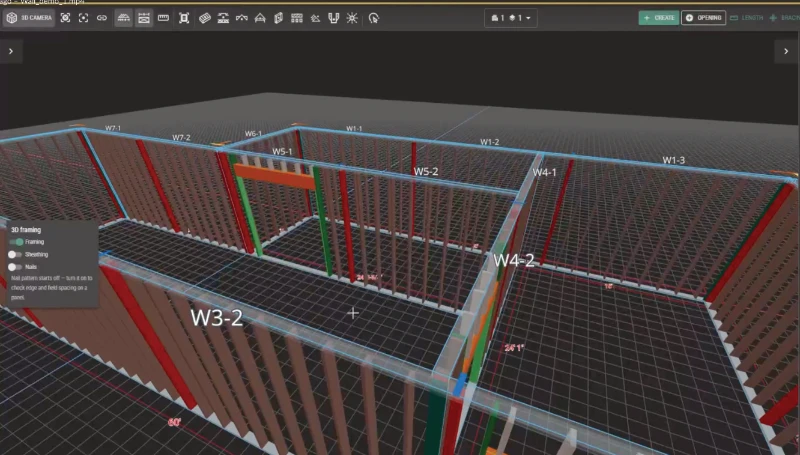 Paragon wall panel design model