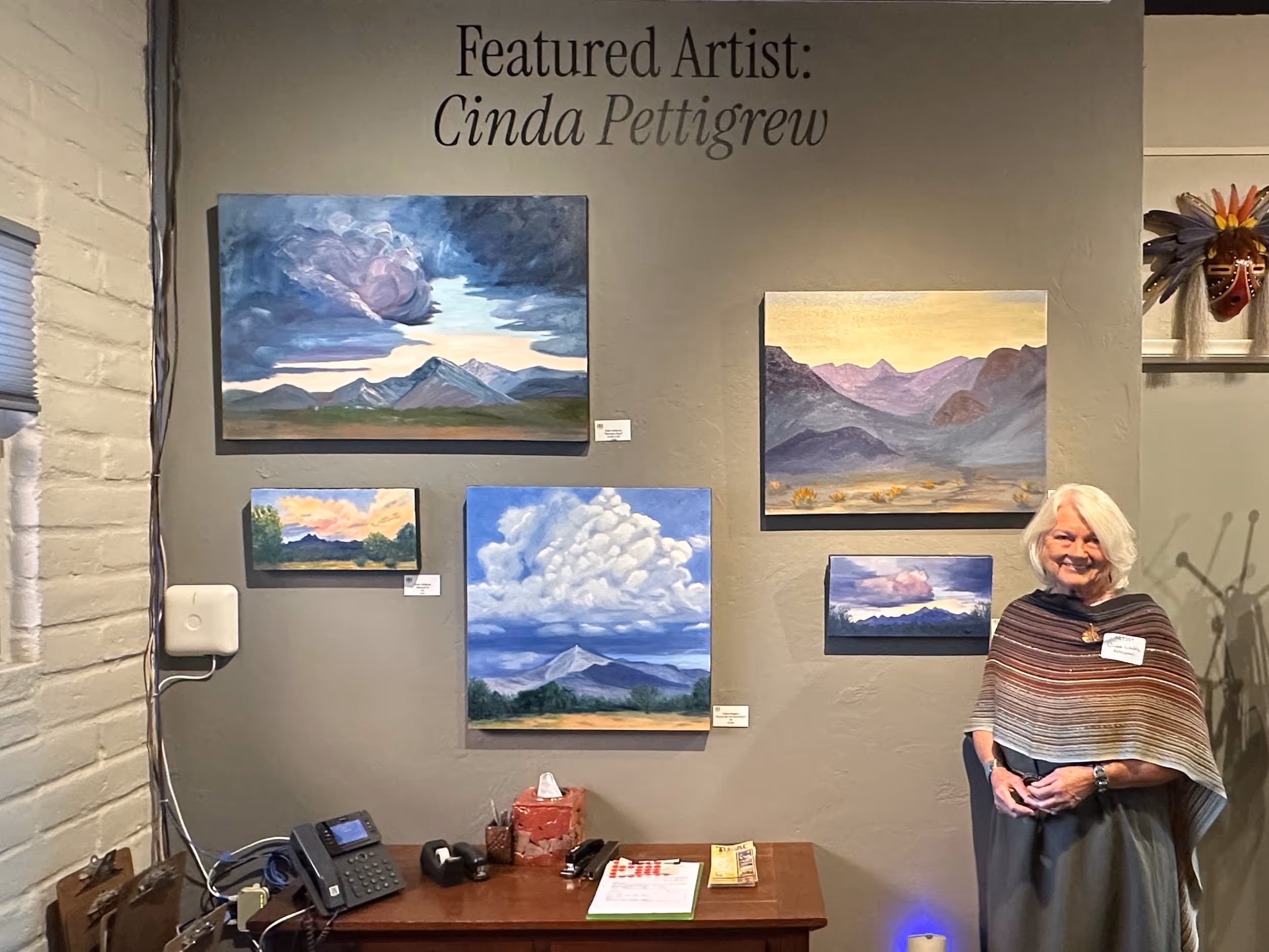 Tubac & the Santa Rita Mountains from the S.E. side”, Charles Schuchard, 1857. Photo from the Tubac Historical Society