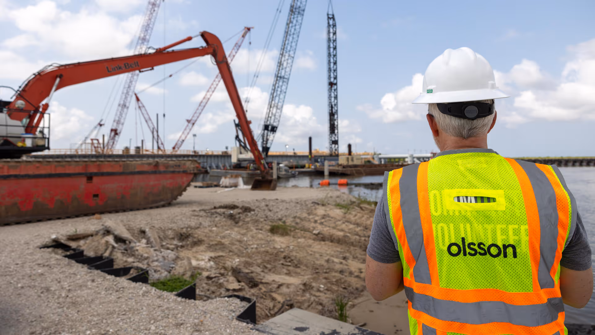This project is designed to reduce flooding and storm surge caused by hurricanes and to provide another path for ships to safely navigate inland.