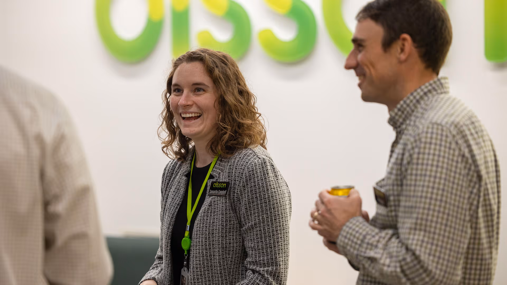 Samantha Campbell (pictured above) is part of the new class of Professional Engineers (PEs) at Olsson. PEs complete four years of professional experience under a licensed PE and pass the PE exam to become certified.