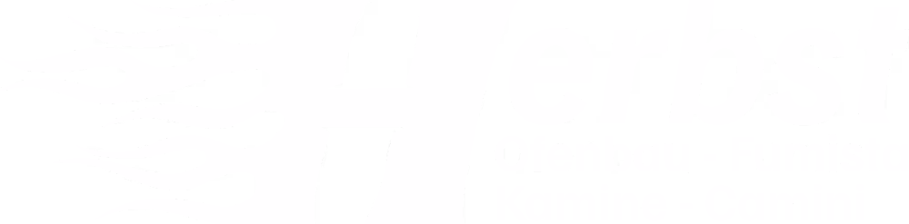 Herbst Ofenbau Logo - weiß