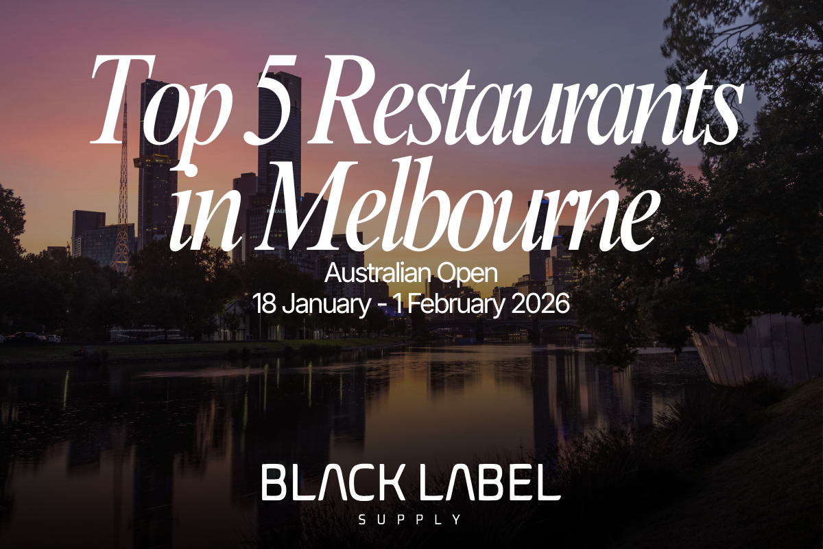 Top 5 Restaurants in Melbourne for Your Visit During the Australian Open