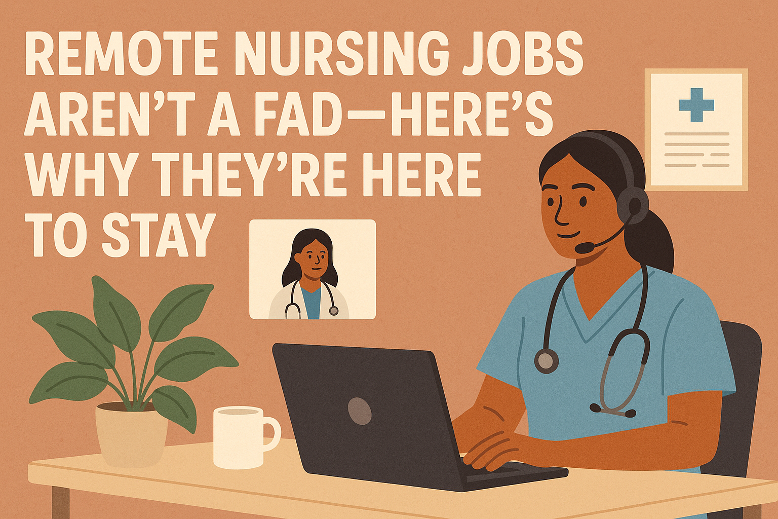 Remote Nursing Jobs Aren’t a Fad—Here’s Why They’re Here to Stay