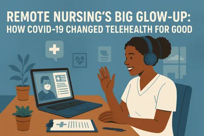 Remote Nursing’s Big Glow-Up: How COVID-19 Changed Telehealth for Good