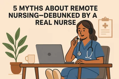 5 Myths About Remote Nursing—Debunked by a Real Nurse